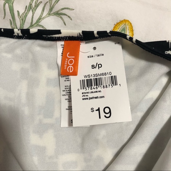 Joe Fresh 2 Piece Halter Tankini Swim Suit - Picture 3 of 8